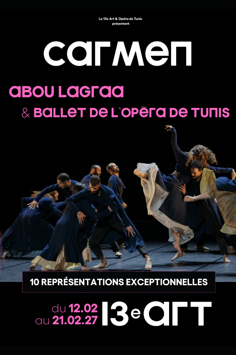 Abou Lagraa : Carmen, par le Ballet de l'Opéra de Tunis