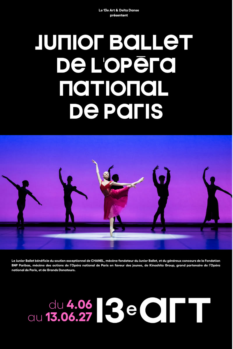 Le Junior Ballet de l'Opéra de Paris au 13e Art